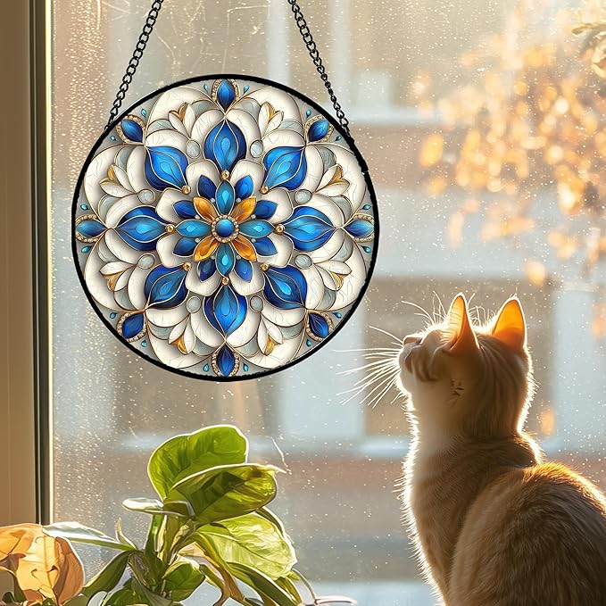 Stained Glass Window Hanging - Image 6