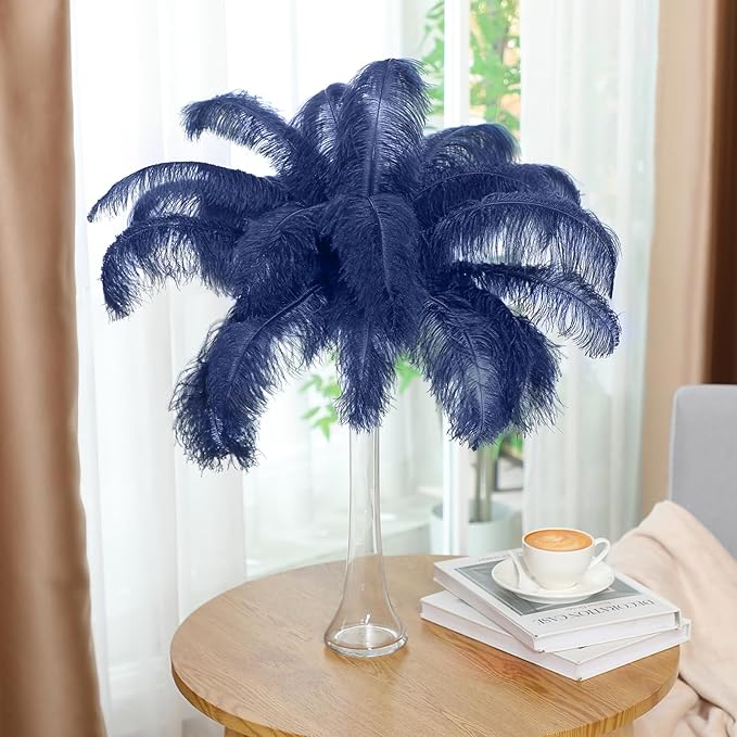 Maitys 90 Pcs Large Natural Ostrich Feathers Bulk 14-16 Inch 12-14 Inch 10-12 - Image 4