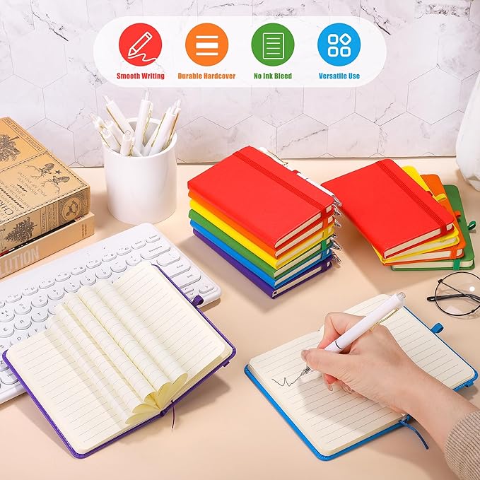 Aneco 50 Sets Pocket Notebook Journals - Image 4