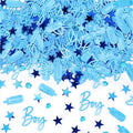 MARFOREVER Blue Confetti, Baby Shower Decorations Glitter Boy Table Confetti by MARFOREVER