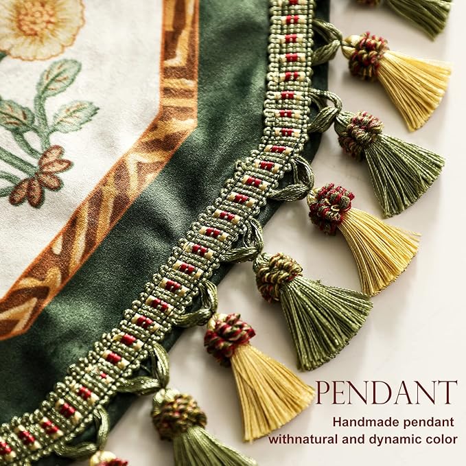 patdrea Velvet French Table Runner Farmhouse - Image 4
