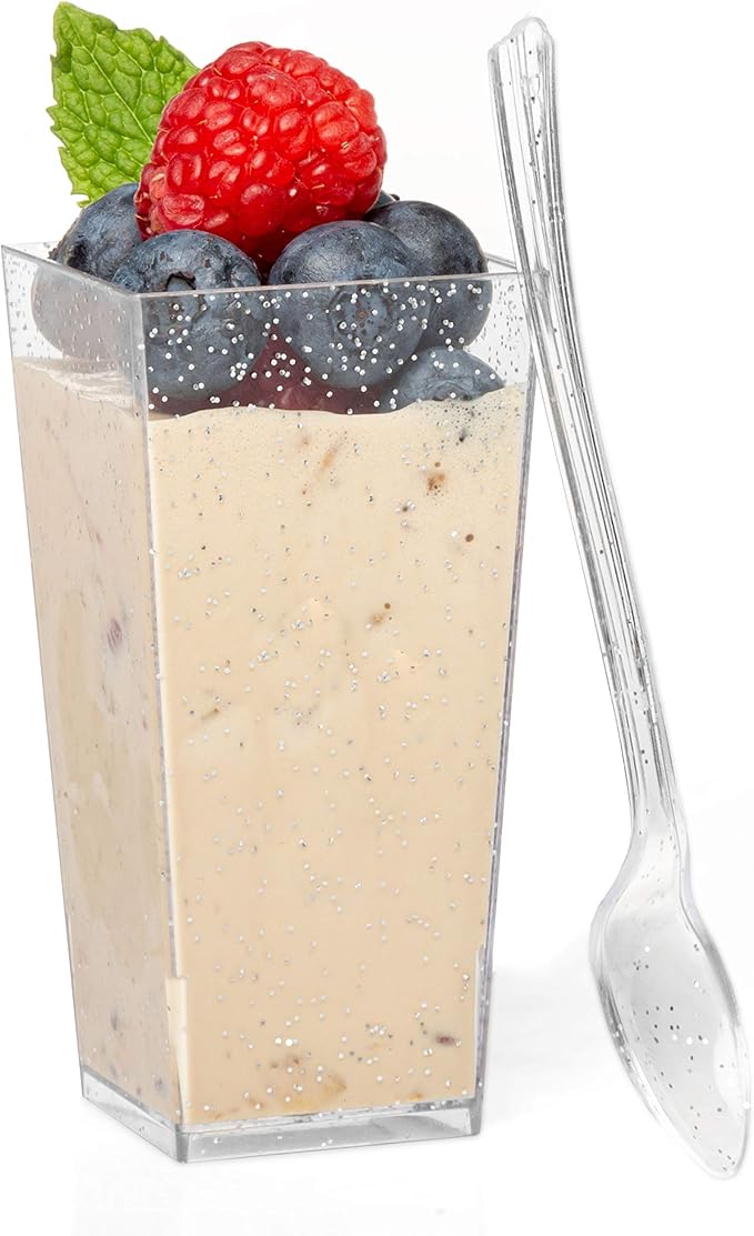 Ilyapa 3oz Plastic Dessert Cups by Ilyapa