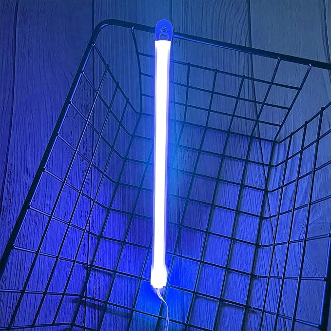 ENUOLI LED Blue Neon Letter Signs Night Light Battery or USB Operated LED - Image 2