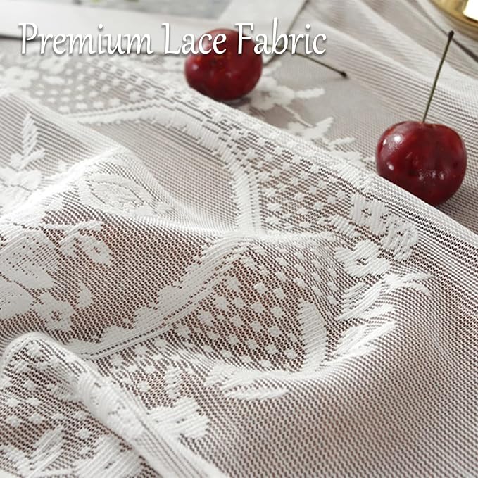 Jeloris Round Lace Tablecloth - Image 3