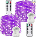2 Pack 100LED Battery Operated Fairy Lights by BOSSERN
