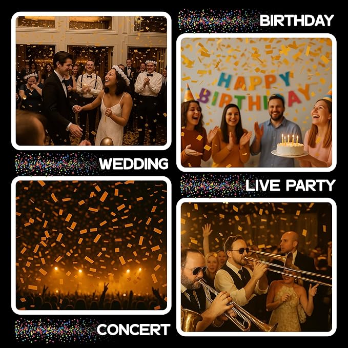 Ultimate Confetti, Concerts and Weddings - 20 lb - Image 7