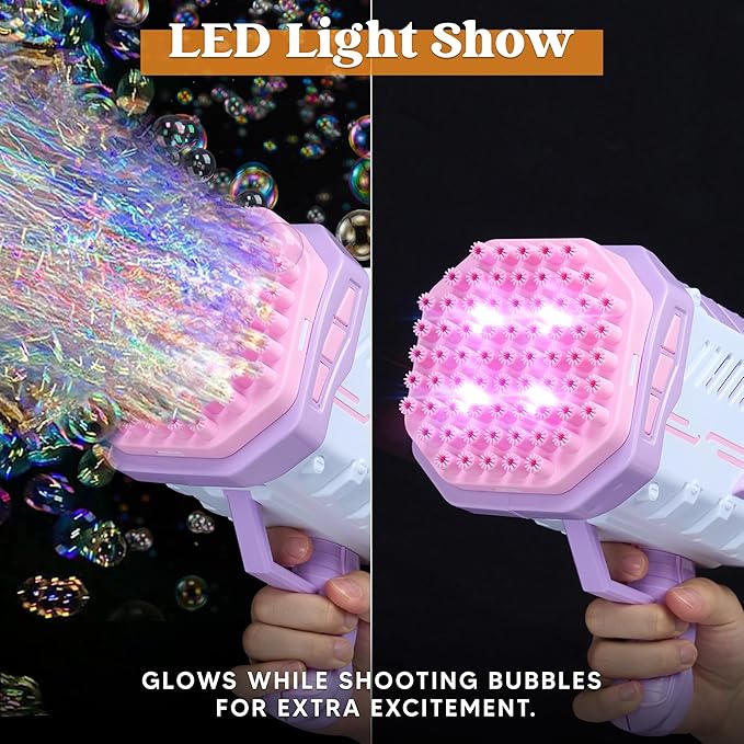 Sloosh Bubble Machine Gun W/Solution - Image 8