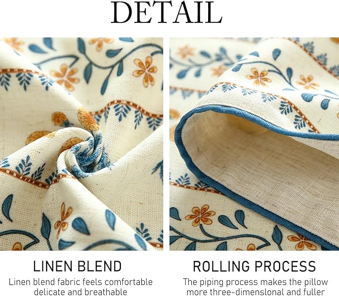 ISAENNE Designer Pale Yellow Elegant Linen Table Runner 87 Inches Long - Image 5