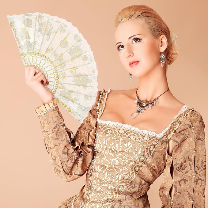 Geetery 30 Pcs Folding Hand Fan - Image 2