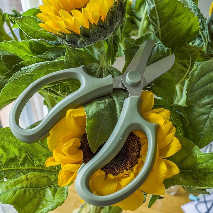 Leize Flower Scissors, Premium Thickened Stainless Steel Floral Shears - Image 3