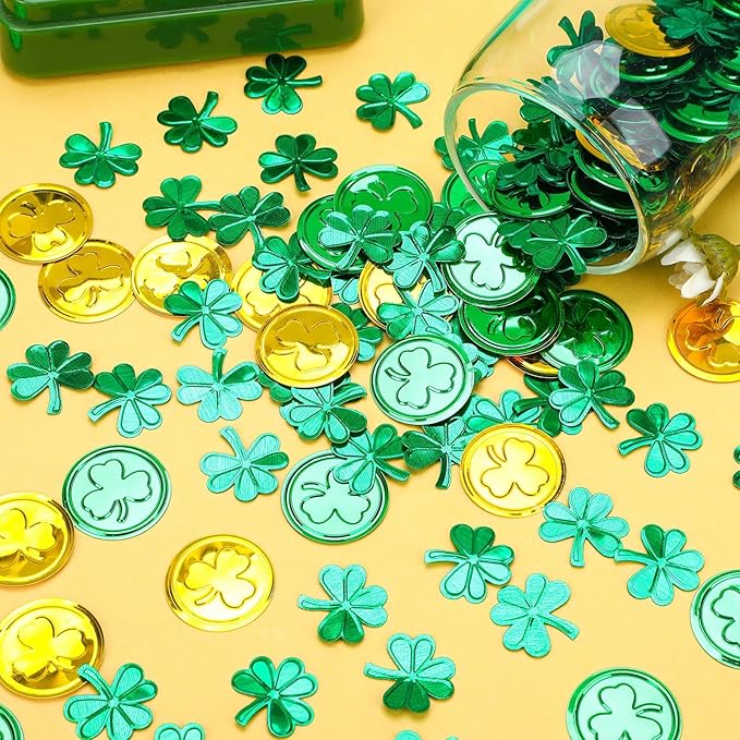 MARFOREVER St. Patrick's Day Shamrock Confetti - Image 6