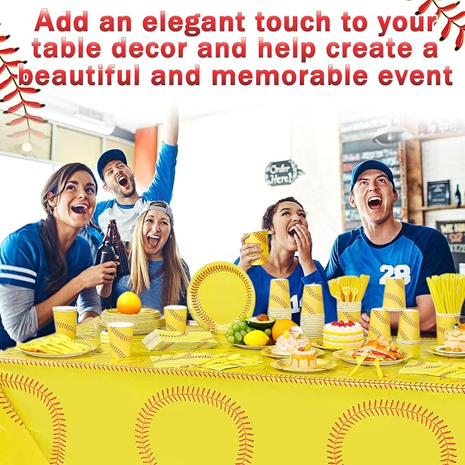 452 Pcs Softball Birthday Party Decorations - Image 6