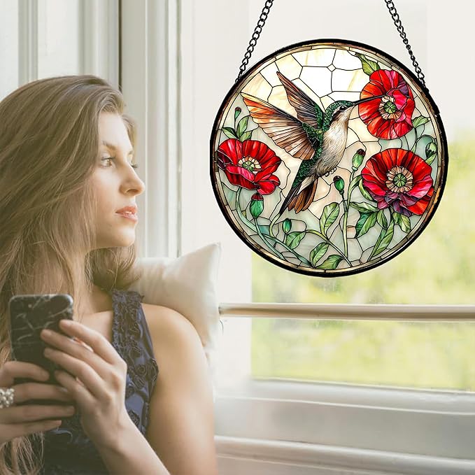 Stained Glass Window Hanging - Image 2