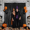 Poise3EHome Black Sequin Backdrop, 10Ft x 10Ft Glitter Photography Background by Poise3EHome