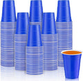 100 Pack 16 Ounce Halloween Plastic Party Cups Disposable Heavy Duty Drinking by Lounsweer