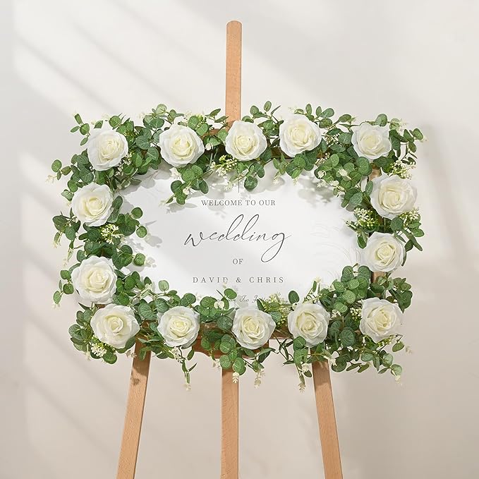 Dolicer 4Pcs 26Ft Artificial Eucalyptus Garlands - Image 8