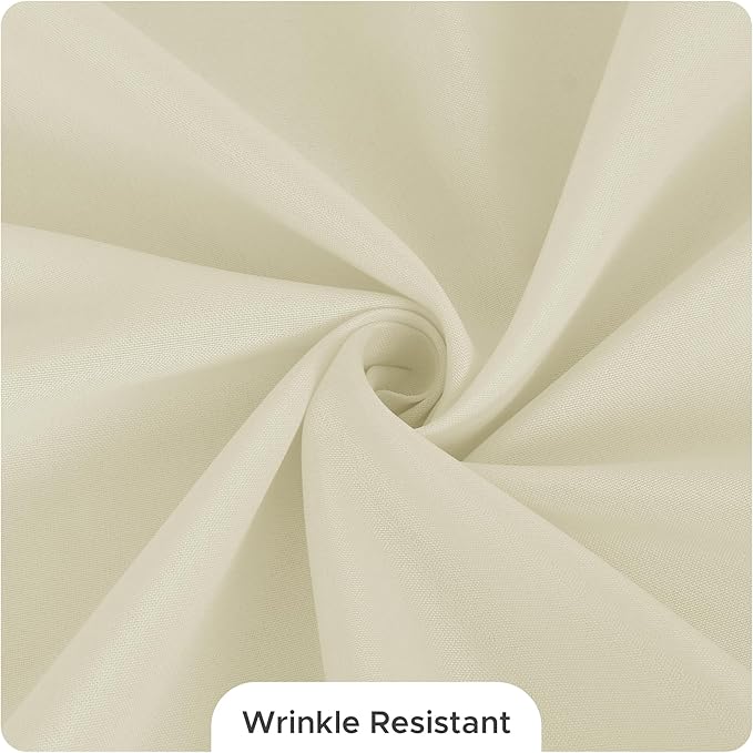 Fitable 8 Pack Table Cloth Rectangle Table: Stain and Wrinkle Resistant - Image 9