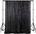 ShinyBeauty Black Sequin Backdrop by ShinyBeauty