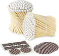 2" Classic White Tip Safety Matches | 200+ Bulk Artisan Matchsticks by ThankfulGreetings