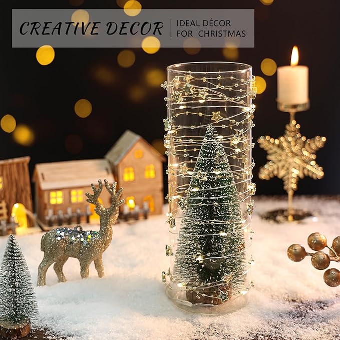 7Pcs Glass Cylinder Vase for Centerpieces 10 Inch Tall Clear Glass Flower Vase - Image 4