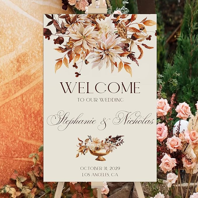 Til Death Do Us Part Gothic Love Wedding Welcome Sign - Image 3