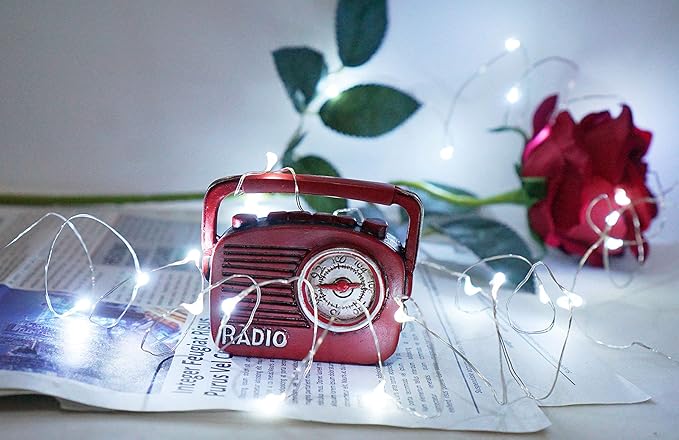 Wine Bottle Lights with Cork, Battery Operated 20 LED Cork Shape Silver Wire - Image 3