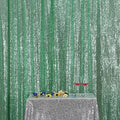 Poise3EHome Mint Green Sequin Backdrop, 10Ft x 10Ft Glitter Photography by Poise3EHome