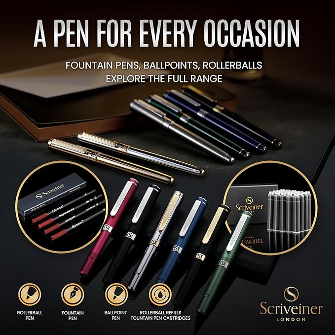 Scriveiner Personalized Midnight Blue Pen - Image 6