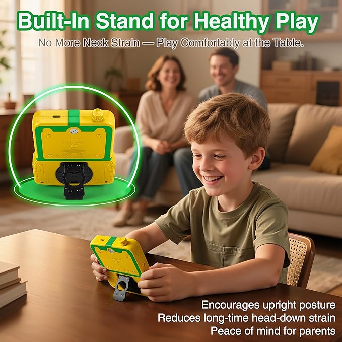 Kids Handheld Video Game Player, 220 Preloaded Classic Games, Portable Plug & - Image 5