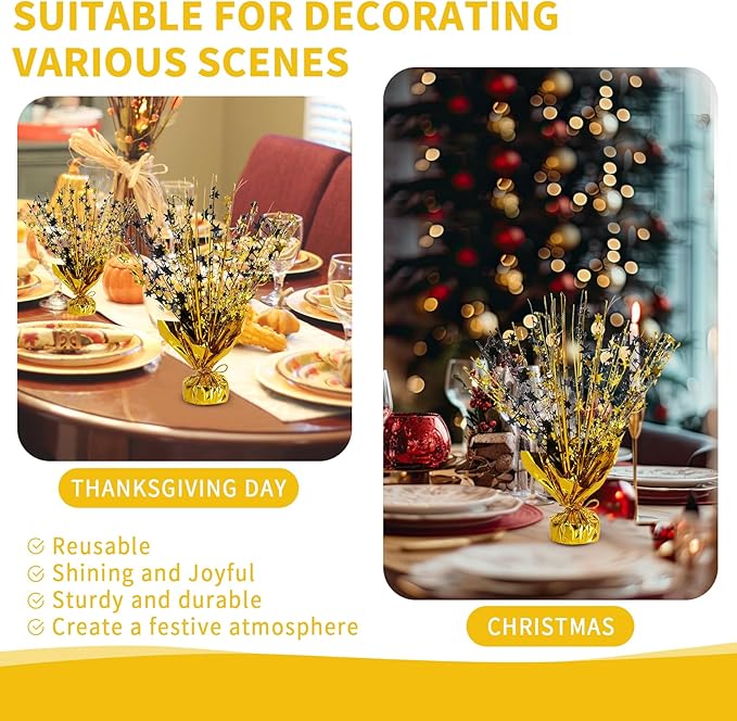 6 Pack Star Table Centerpieces for Party, Birthday Table Decorations for Kids - Image 6