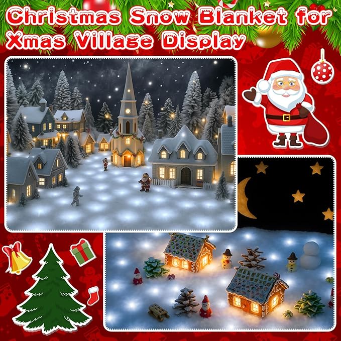 VIHOSE Christmas Snow Blanket - Image 7