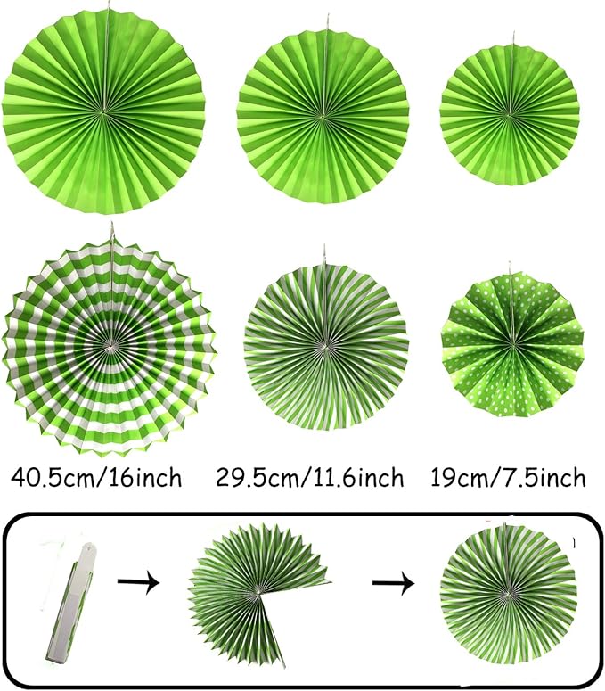 ZERODECO Party Decoration, Pom Poms Flowers, Garlands String Polka Dot and - Image 2