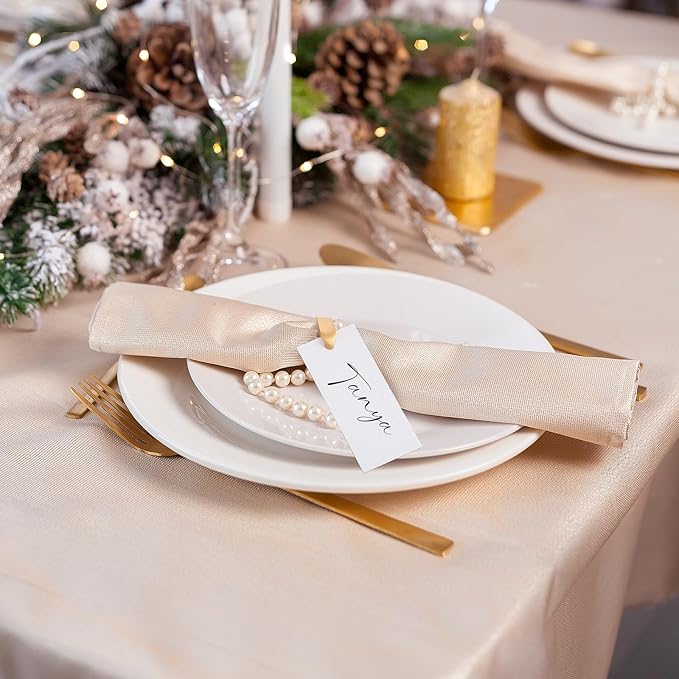 50 Pcs Name Place Cards for Table Setting Blank Wedding Place Cards - Image 7