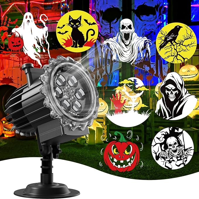 Christmas and Halloween Projector Lights Outdoor Holiday Decoration by Unknown
