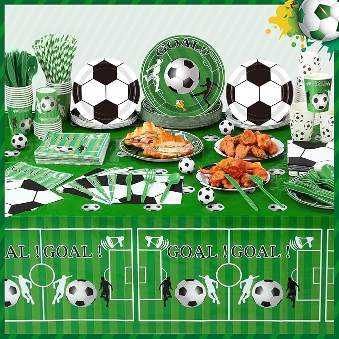 452 Pcs Soccer Party Decorations - Image 6