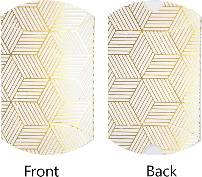 Aokbean 100 Pack Mini Pillow Candy Box Small Gift Boxes - Image 3