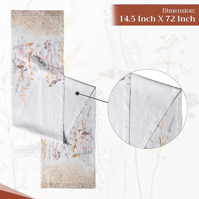 Maison d' Hermine Table runner 100% Cotton Single Layer Table Runners 72 inches - Image 4
