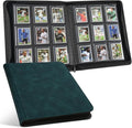 Toploader Binder with 9-Pocket Pages, Holds 288 "3×4" Rigid Toploader Hard Cases by Arkeiliy