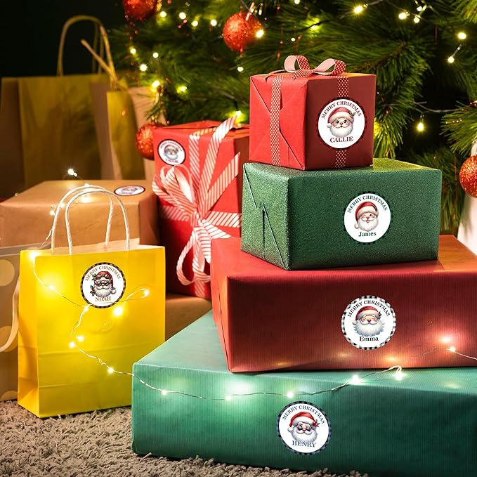 Personalized Christmas Stickers - Image 4