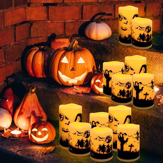 12-Pack Waterproof Flameless LED Candles - Image 7