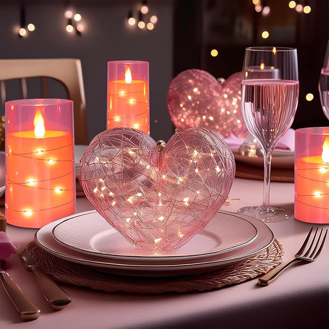 Aignis Flickering Flameless Candles Battery Operated Candles LED Candles - Image 3