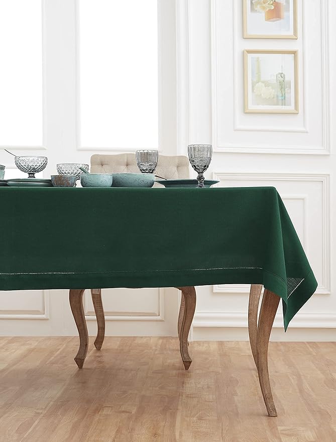 Solino Home Linen Tablecloth 60 x 120 Inch - Image 4