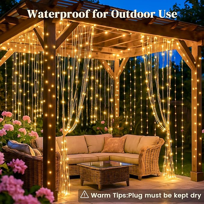 DomeStar 300 LED Curtain Lights - Image 4