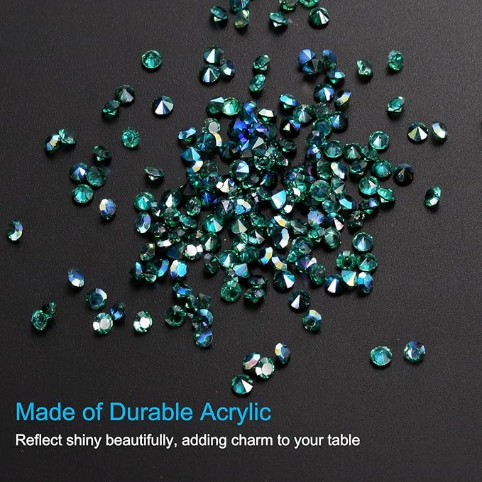 PATIKIL 14000Pcs Wedding Table Scatter Confetti Crystals 3mm Acrylic Diamonds - Image 3