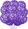 Skylety 40 Pieces Snowflake Balloons Bulk Winter Transparent Snowflake Latex by Skylety