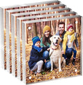 4x4 Acrylic Picture Frame 5 Pack, Desktop Display Decor Gift by Neatsure