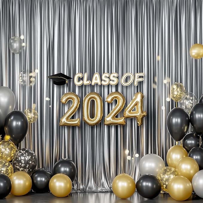 Outpain Thick 30 ft x 10 ft Black Black Sequin Backdrop Curtain - Image 7