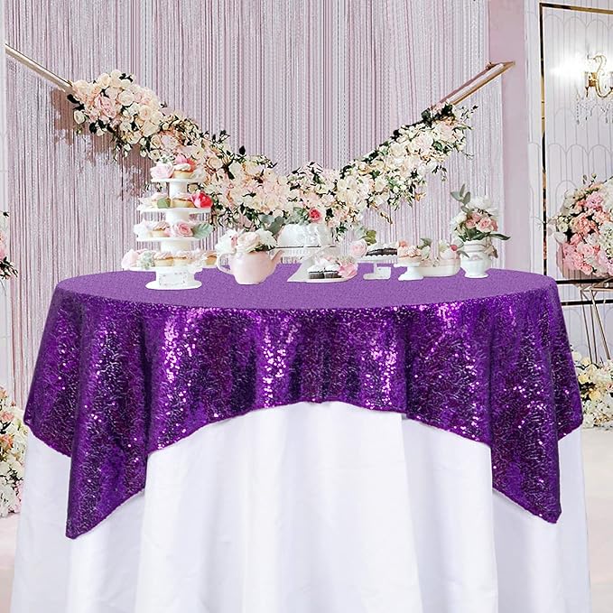 ShinyBeauty Sequin Tablecloth by ShinyBeauty