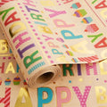 Aimyoo Colorful Birthday Wrapping Paper Roll by Aimyoo