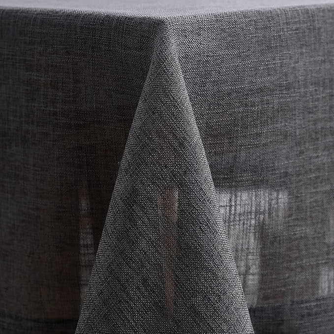 maxmill Flaxy Faux Linen Tablecloth - Image 9